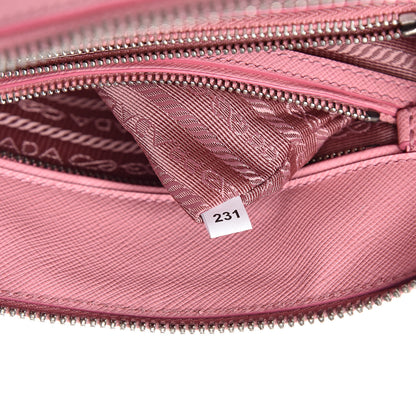 Prada Saffiano Lux Mini Promenade Tote Petalo 7 of 10
