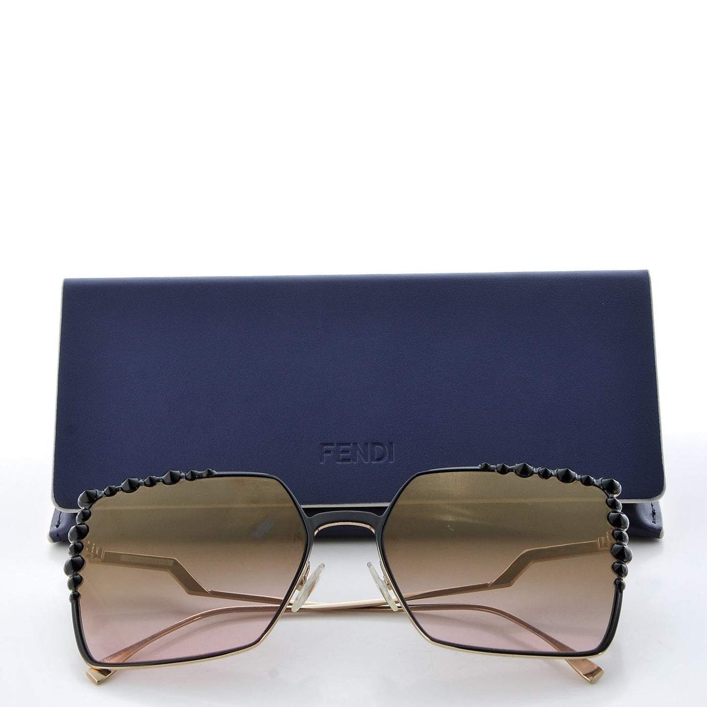 Square Dots Sunglasses FF 0259/S Black