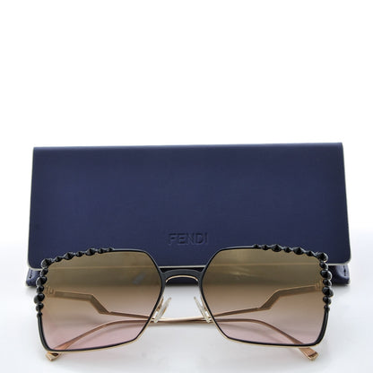 Fendi Square Dots Sunglasses FF 0259/S Black 8 of 8