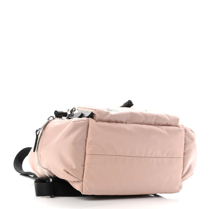 Burberry Nylon Logo Print Medium Rucksack Backpack Rose Beige 4 of 9