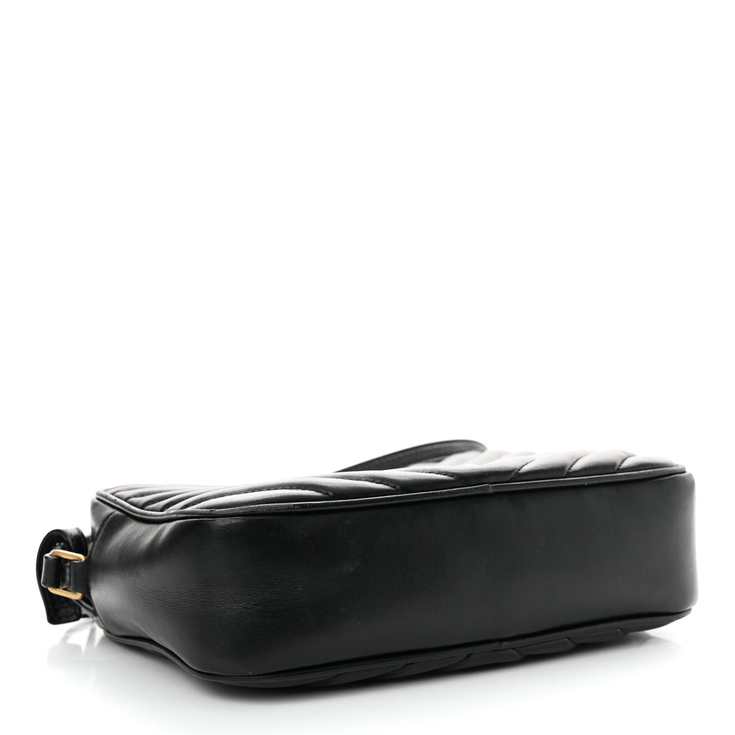 Calfskin Matelasse Monogram Lou Camera Bag Black