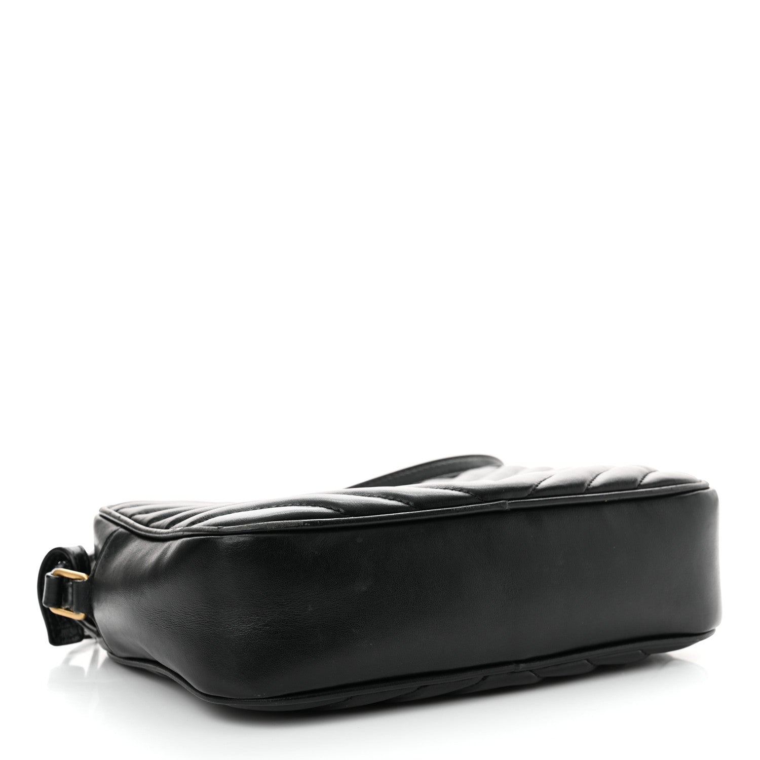 Saint Laurent Calfskin Matelasse Monogram Lou Camera Bag Black 3 of 19