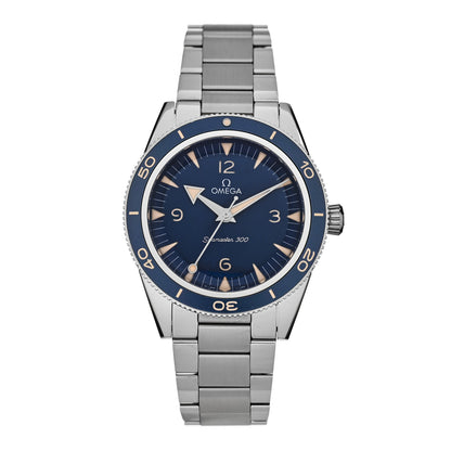 Omega Stainless Steel 41mm Seamaster 300M Co-Axial Master Chronometer Automatic Watch Blue 234.30.41.21.03.001 1 of 5