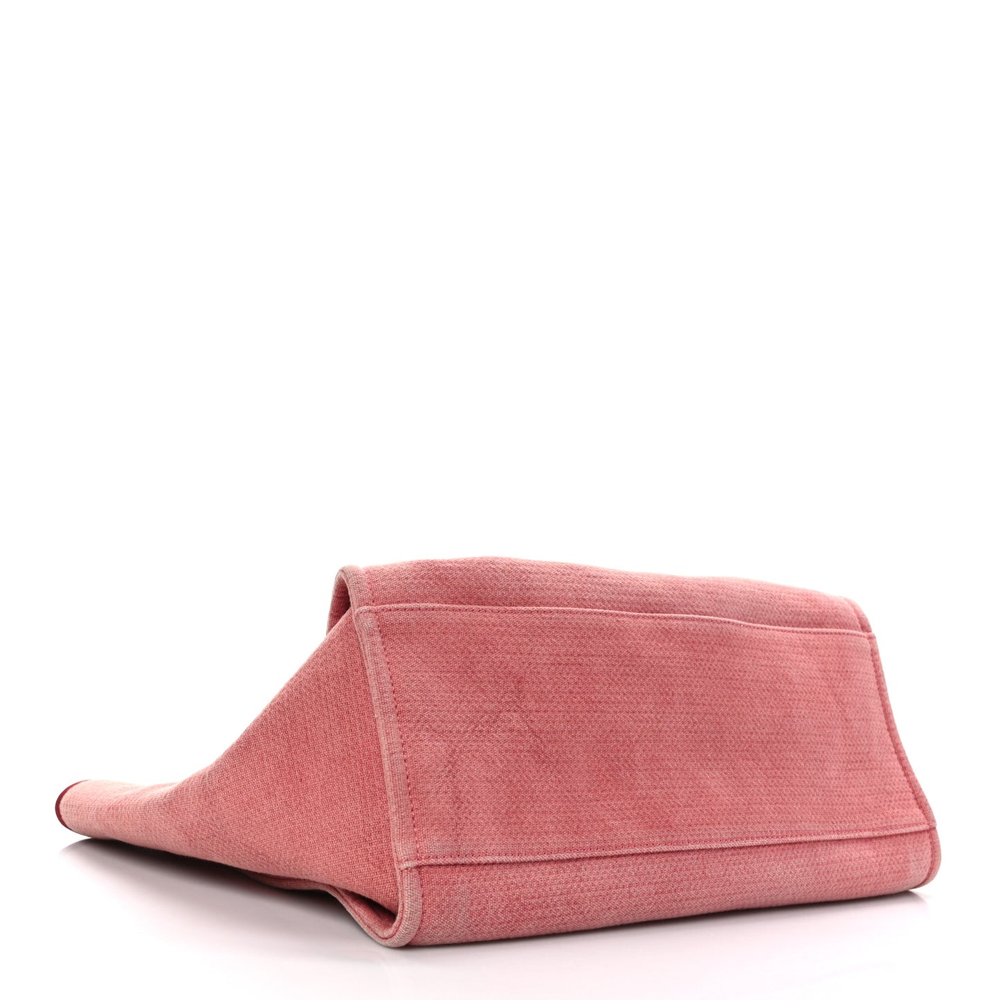 Canvas Medium Deauville Tote Red