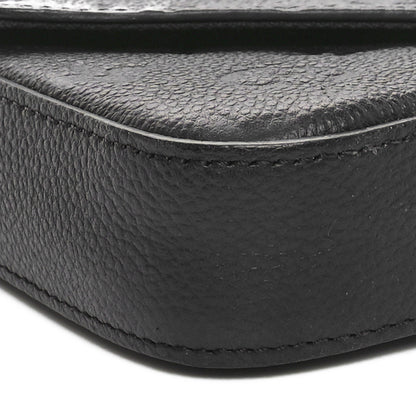 Louis Vuitton Empreinte Pochette Felicie Chain Wallet Black 9 of 10