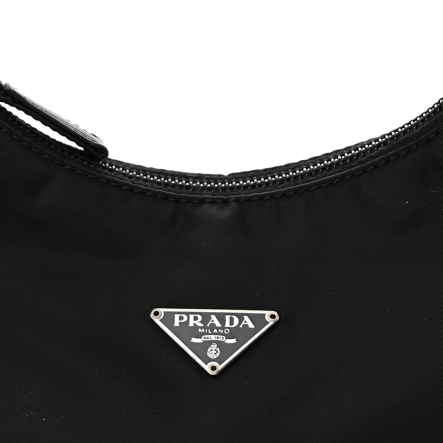 Tessuto Nylon Sport Shoulder Bag Black