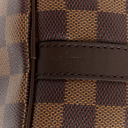 Louis Vuitton Damier Ebene Speedy Bandouliere 25 9 of 12