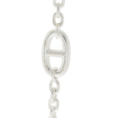 Hermes Sterling Silver Farandole Necklace 80 4 of 5