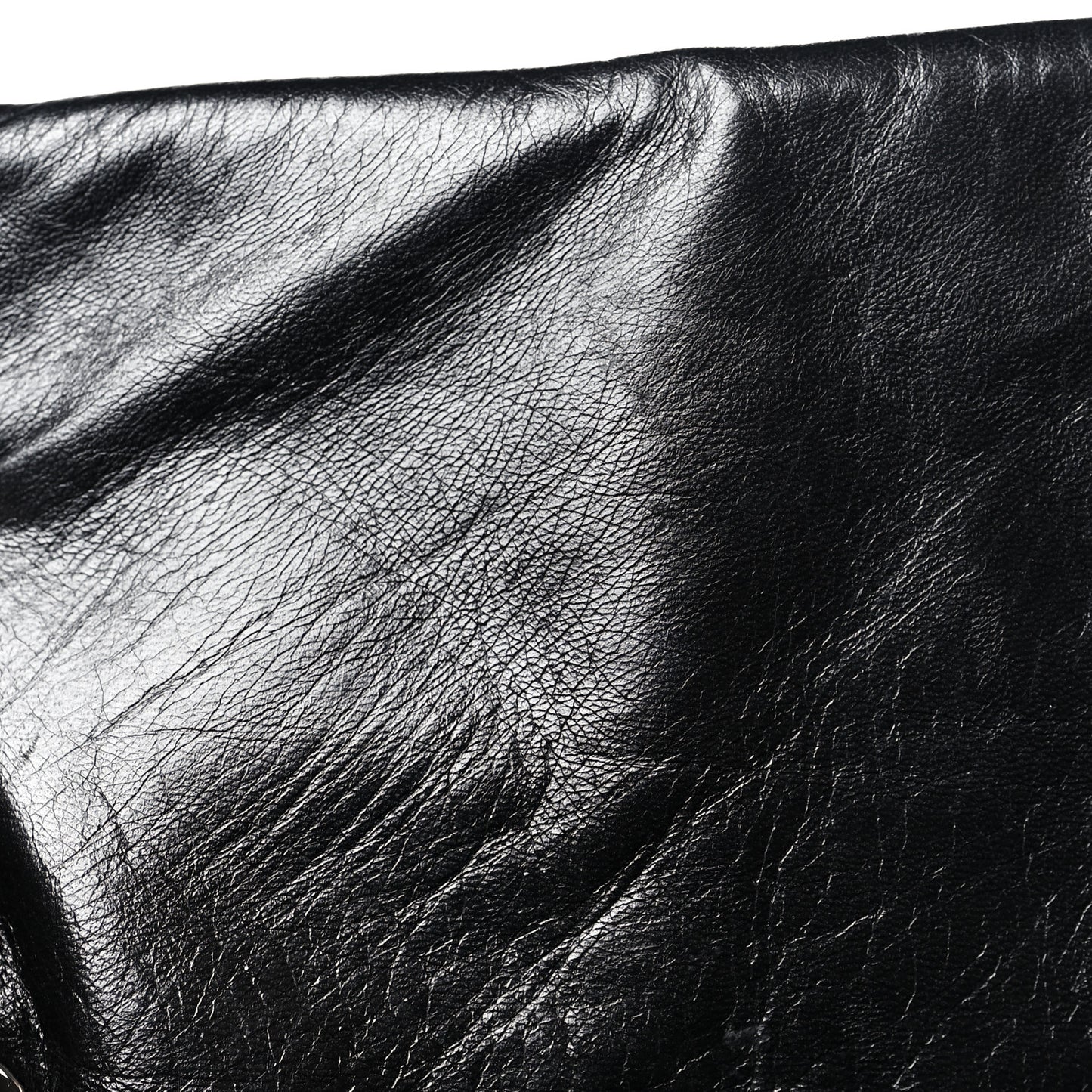 Lambskin In and Out XL Maxi Flap Black