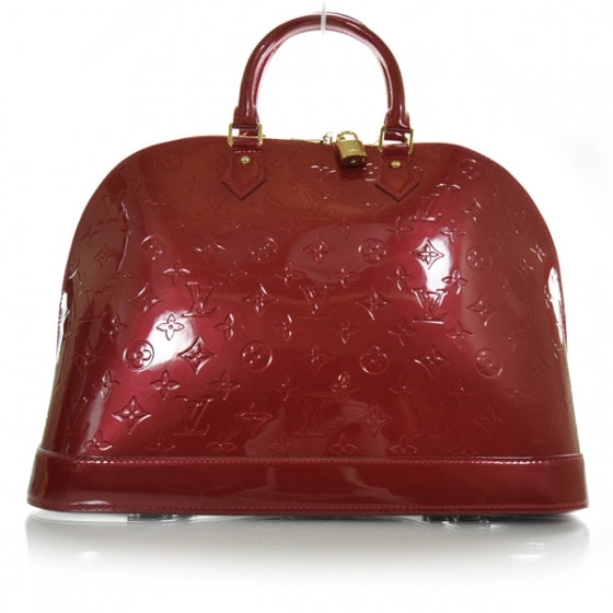 Louis Vuitton Vernis Alma MM Pomme D'Amour 1 of 1