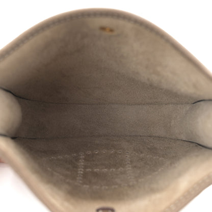 Hermes Taurillon Clemence Amazone Evelyne TPM Etoupe Bleu Indigo 5 of 10