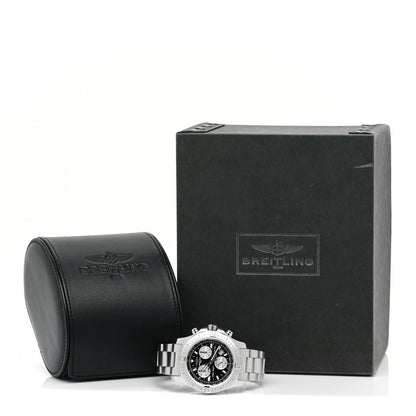 Breitling Stainless Steel 44mm Colt Chronograph Quartz Watch Black A73388 5 of 5