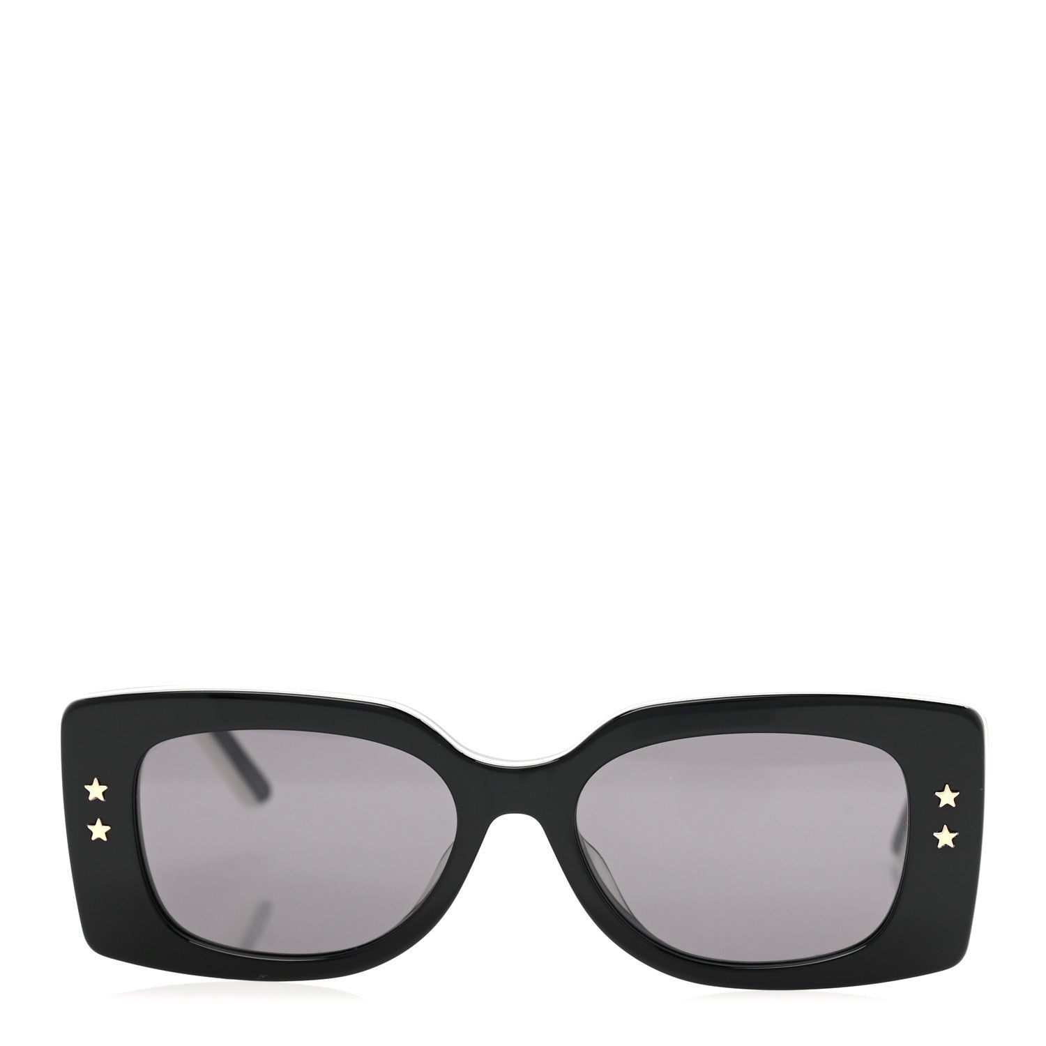 Christian Dior Diorpacific S1U Square Sunglasses Black White 2 of 8