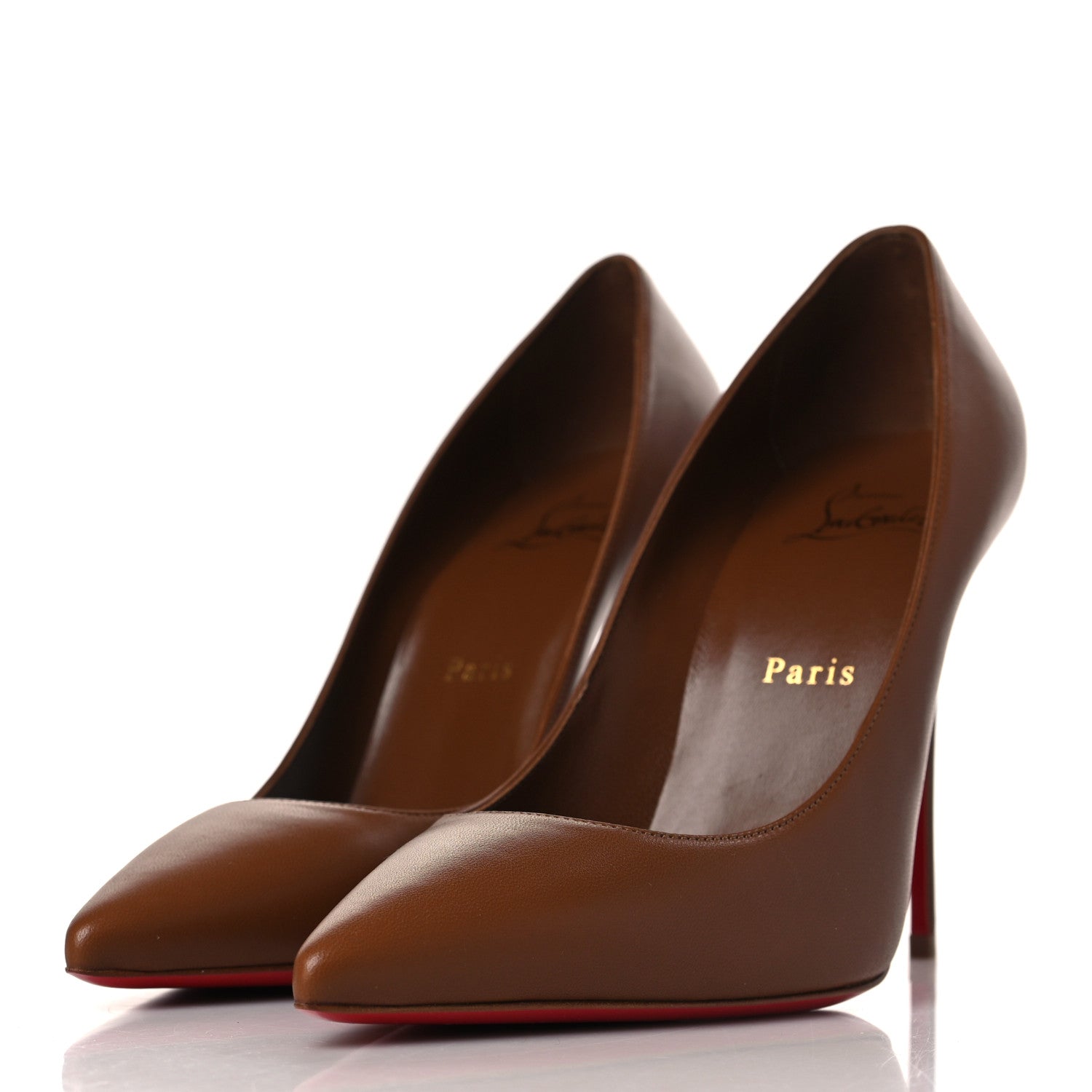 Christian Louboutin Nappa Kate 100 Pumps 38 Nude 5 3 of 9