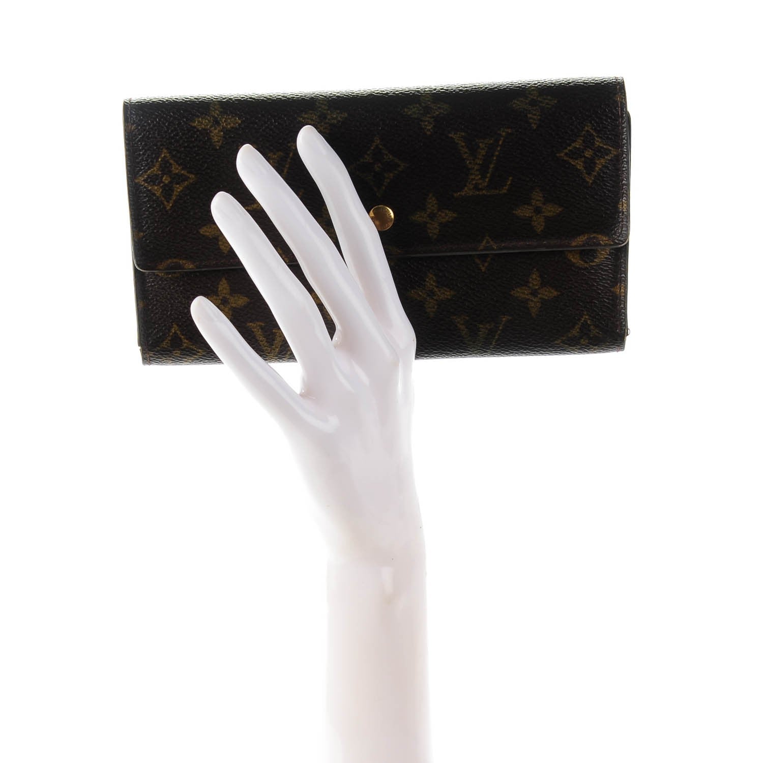 Louis Vuitton Monogram Porte Tresor International Wallet 2 of 8