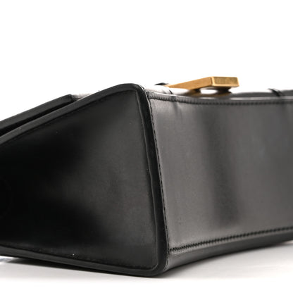 Balenciaga Shiny Box Calfskin Hourglass Top Handle Bag XS Black 9 of 17