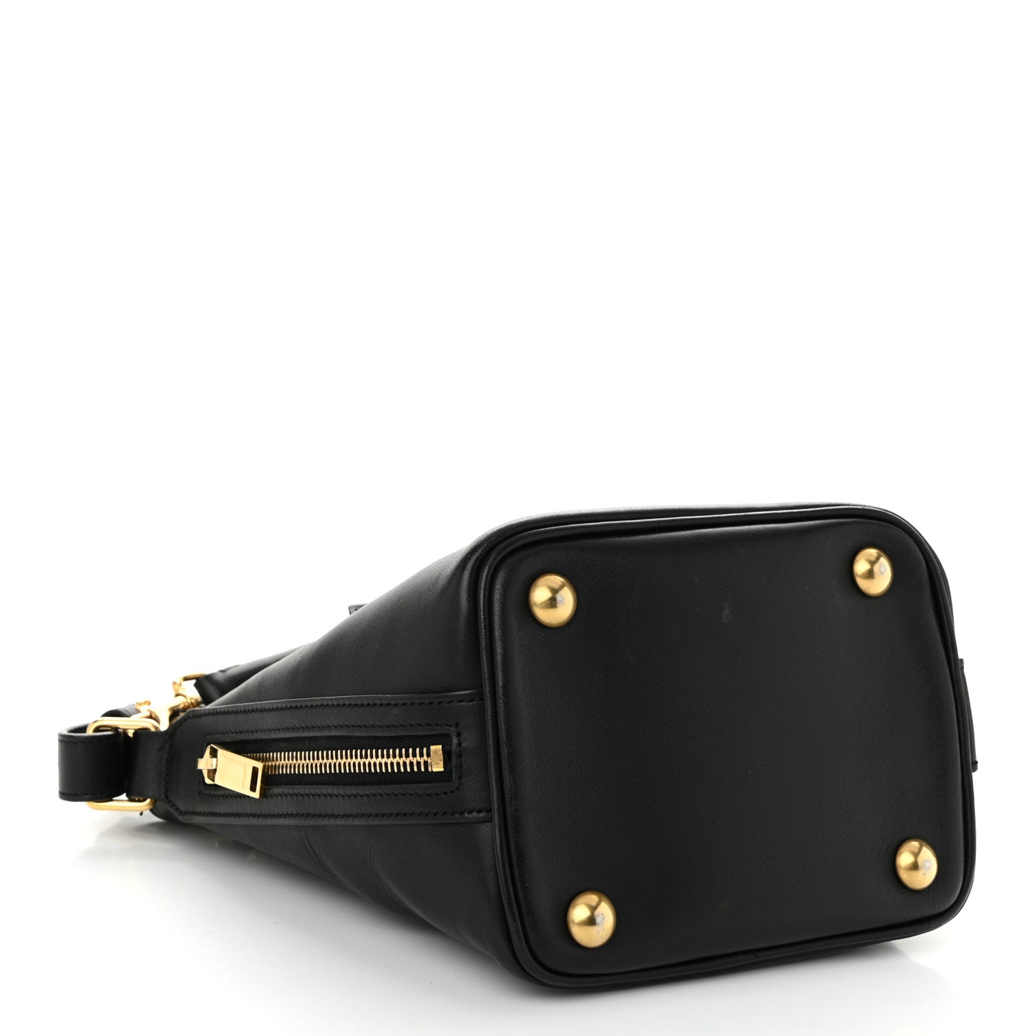 Saint Laurent Calfskin Small Emmanuelle Bucket Bag Black 4 of 12