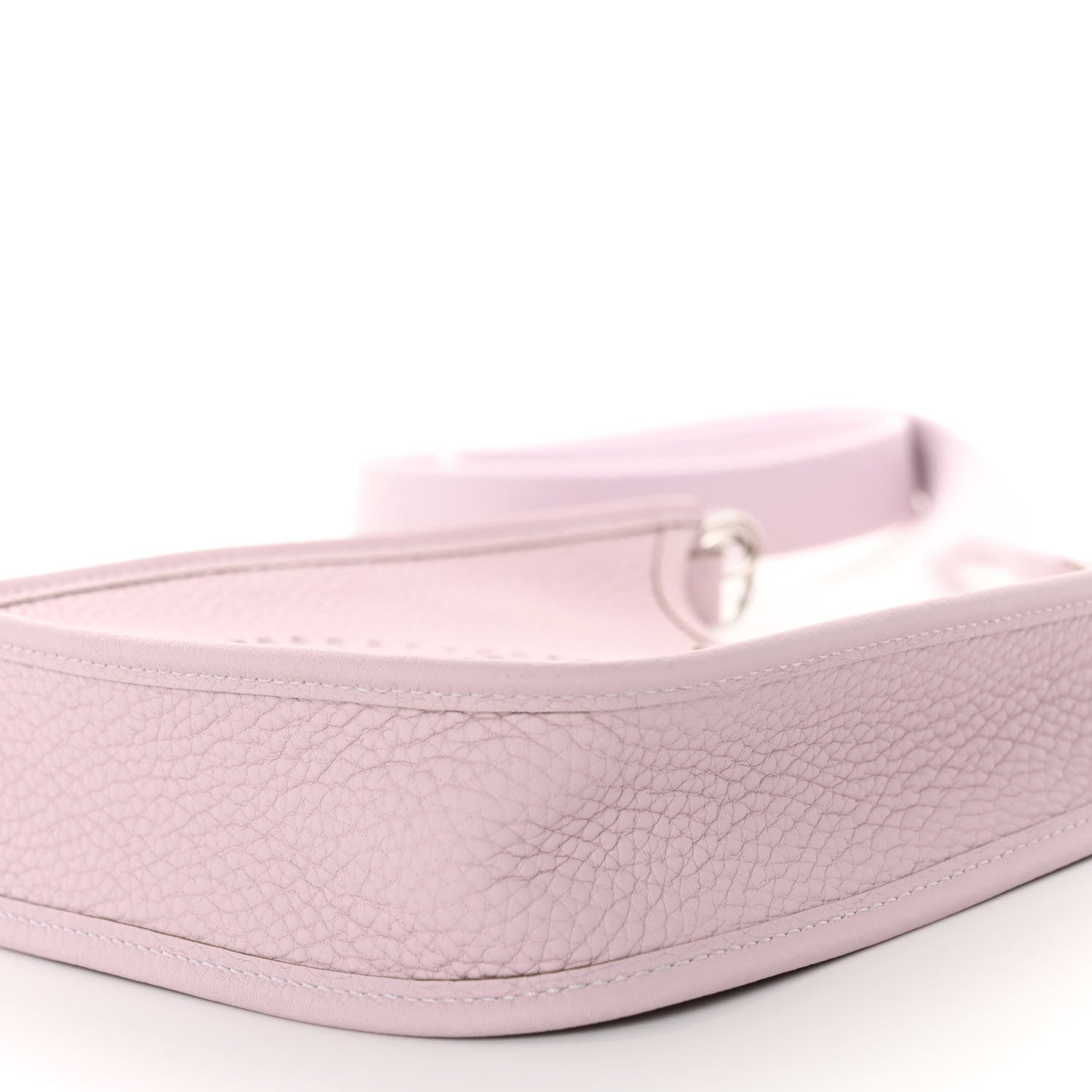 Hermes Taurillon Clemence Evelyne TPM Mauve Pale 10 of 10