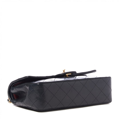 Chanel Lambskin Quilted Small Double Flap Black 3 of 9