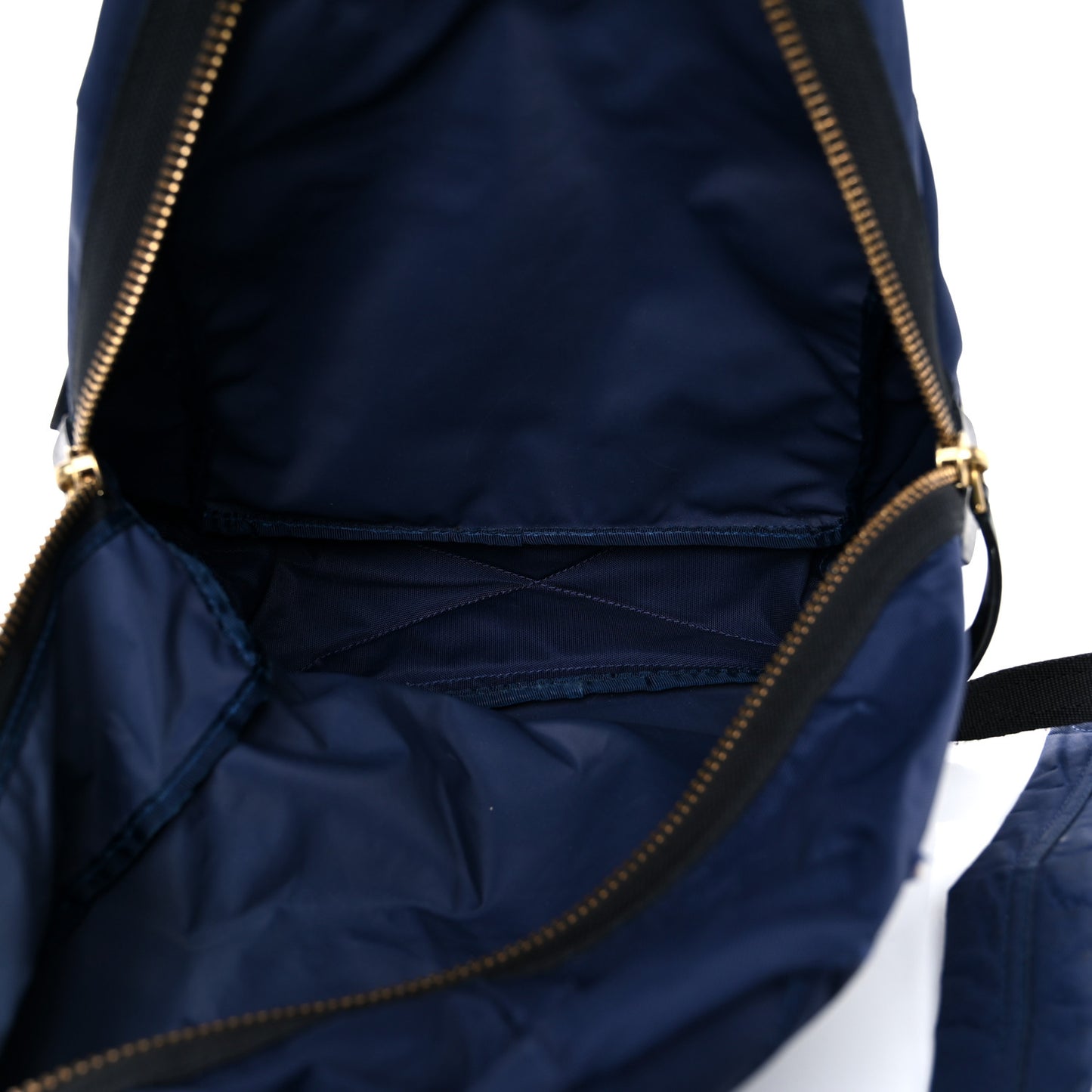 Nylon Biker Backpack Blue