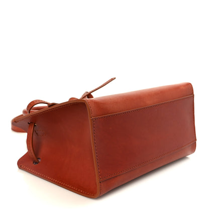 Mansur Gavriel Calfskin Mini Sun Bag Brandy 4 of 9