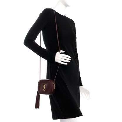 Saint Laurent Nappa Monogram Blogger Bag Amaranto 2 of 7