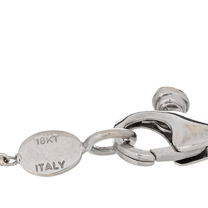 Roberto Coin ROBERTO COIN 18K White Gold Diamond By the Inch Five Station Bracelet 3 of 3