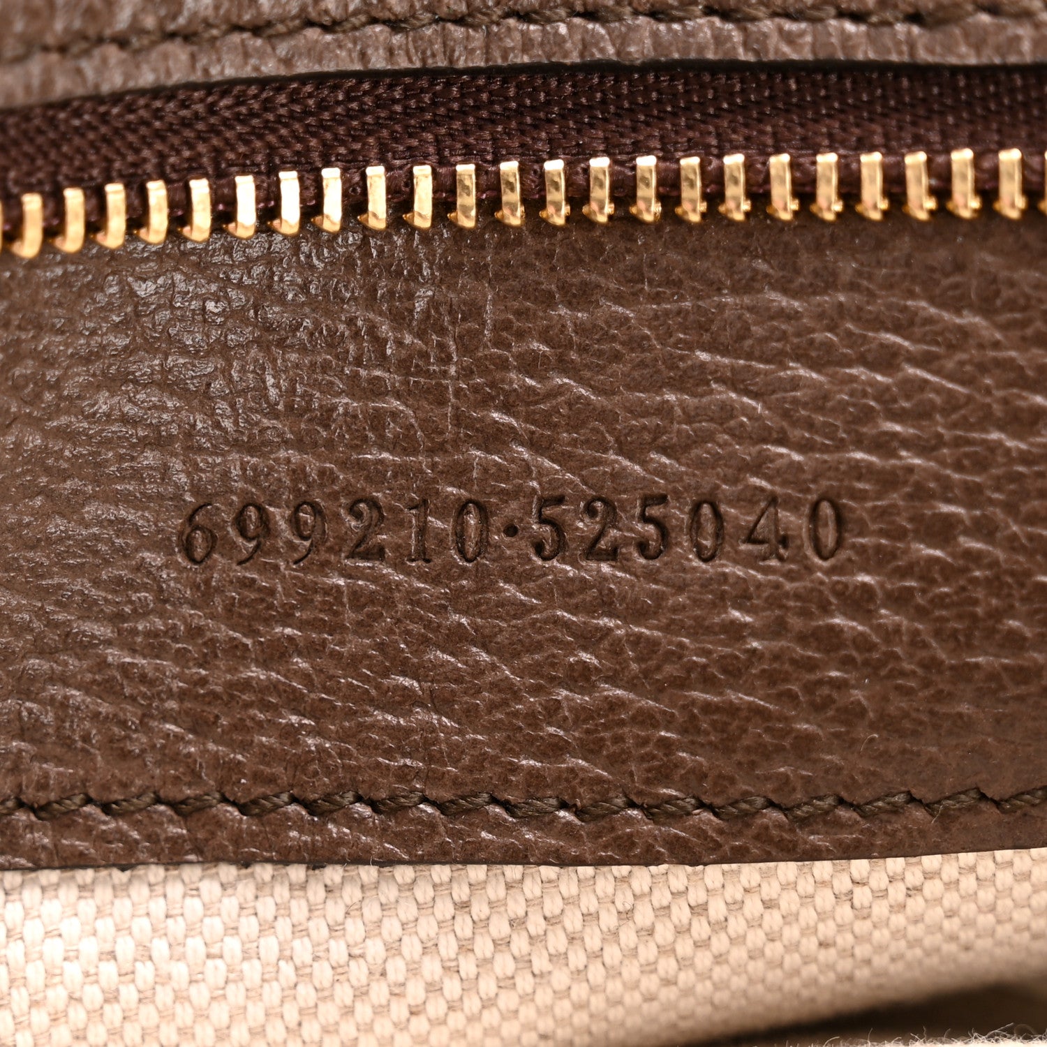 Gucci GG Supreme Monogram Textured Dollar Calfskin Web Medium Blondie Top Handle Shoulder Flap Bag Beige Ebony New Acero 7 of 12