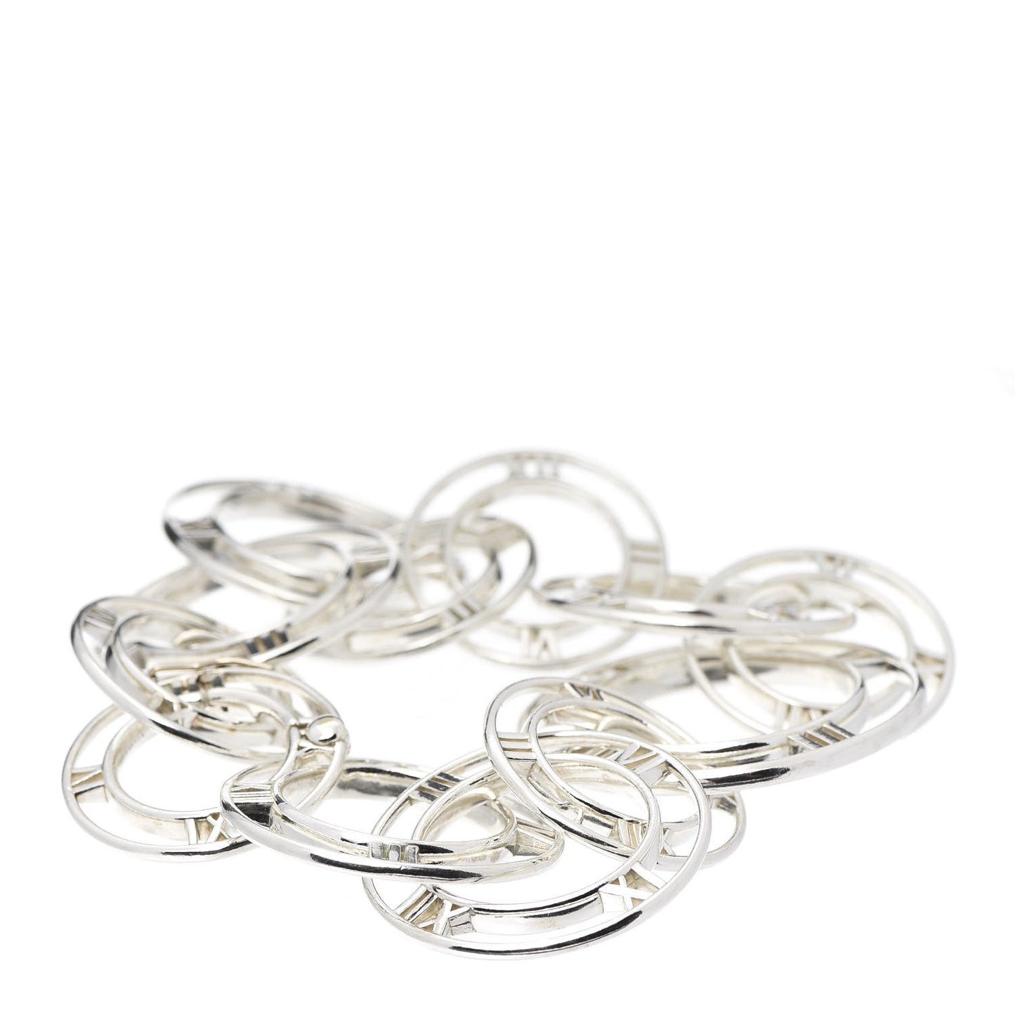 Sterling Silver Atlas Link Bracelet