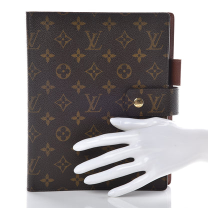 Louis Vuitton Monogram Large Ring Agenda Cover 2 of 6