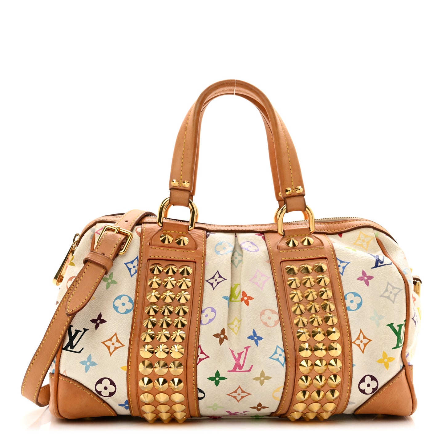 Monogram Multicolor Courtney MM White