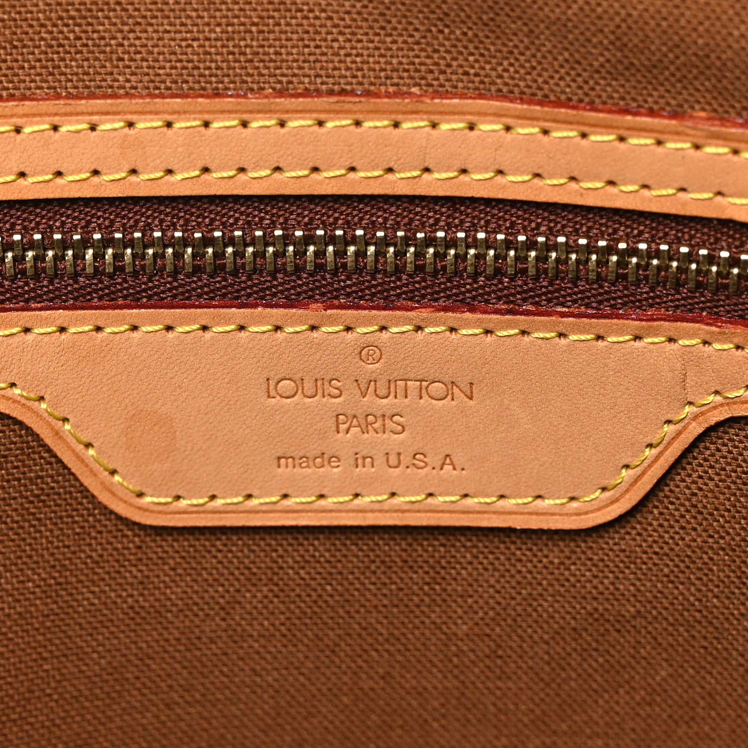 Louis Vuitton Monogram Cabas Mezzo 6 of 8