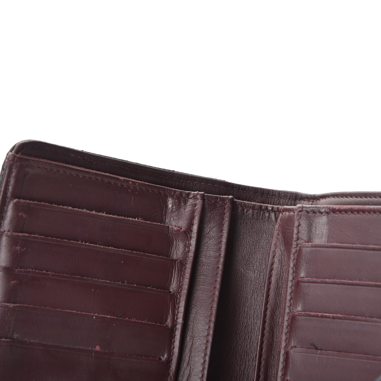 Caviar Quilted Zipped Pocket Wallet Black