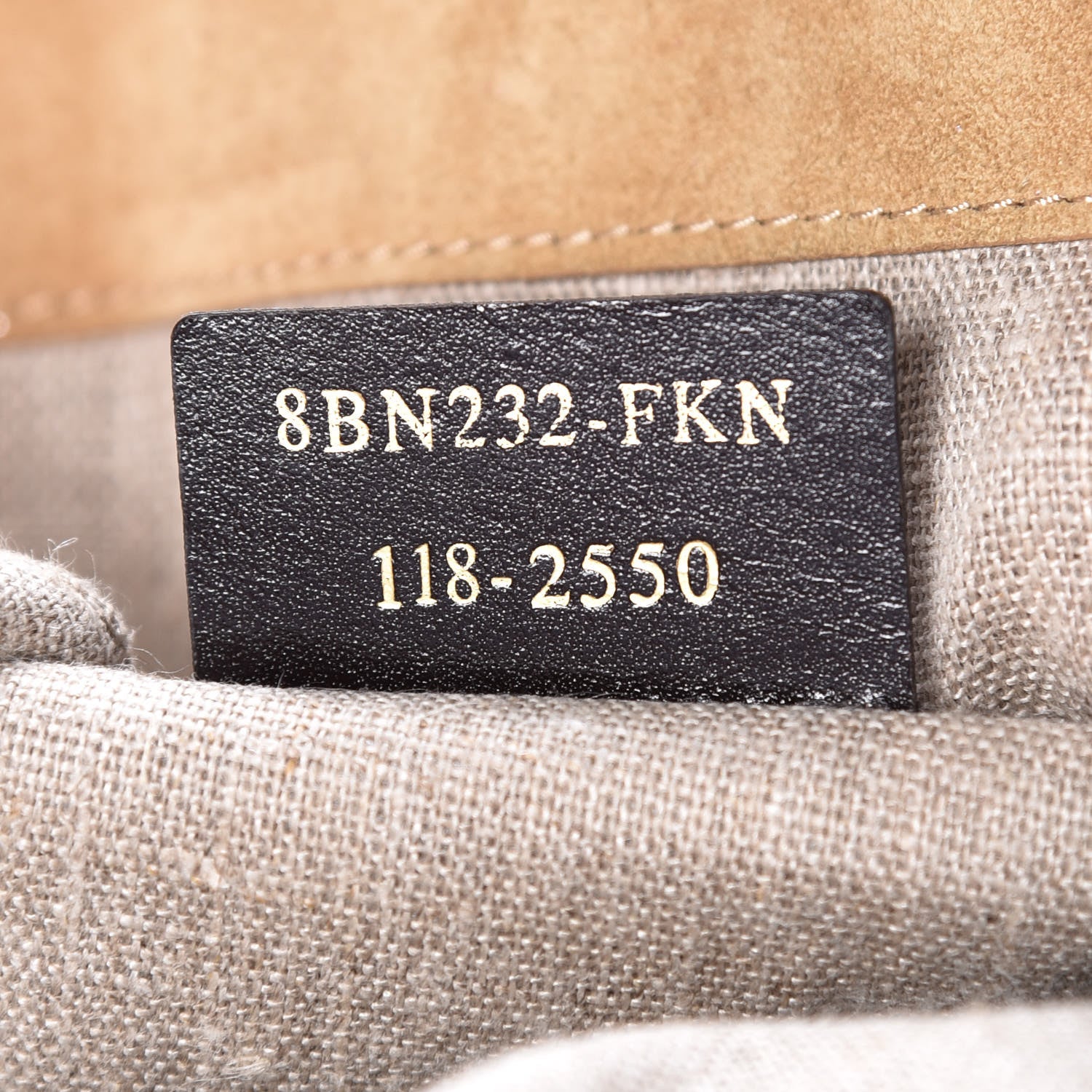 Fendi Pequin Cuoio Vegetale 2Bag Tobacco Cuoio Miele Vacchetta 10 of 12