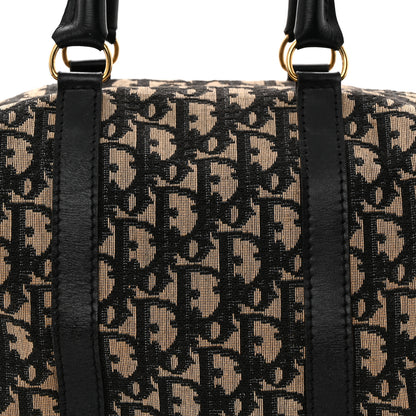 Christian Dior Monogram Boston Navy Blue 8 of 14