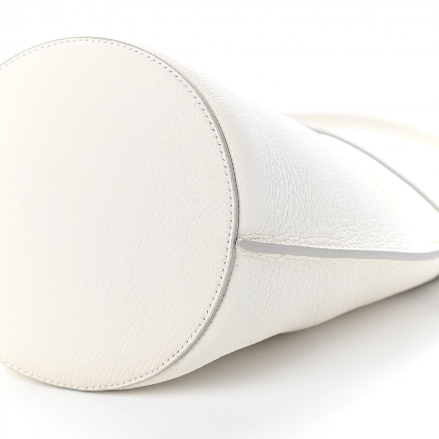 Celine Supple Grained Calfskin Nano Big Bag Bucket White 16 of 16