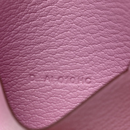Hermes Chevre Mysore Bearn Card Holder Wallet Mauve Sylvestre 7 of 7