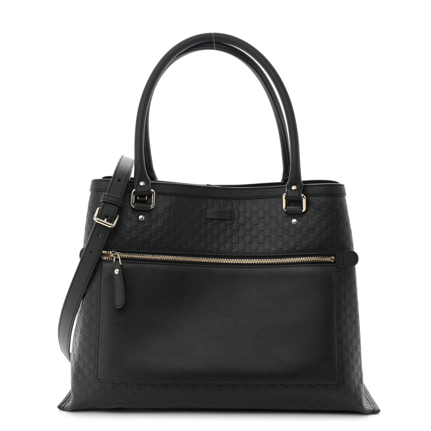 Gucci Soft Microguccissima Large Tote Black 1 of 10