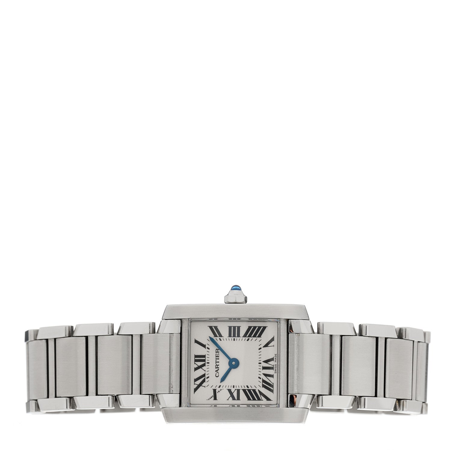 Cartier Stainless Steel 20mm Tank Francaise Quartz Watch 2 of 4