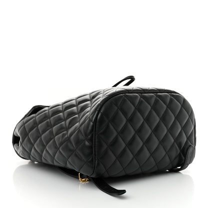 Chanel Calfskin Quilted Small Urban Spirit Backpack Black 4 of 10
