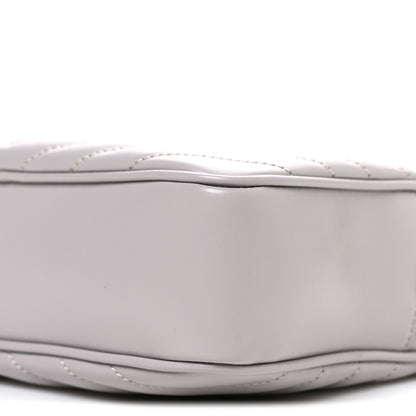Saint Laurent Calfskin Matelasse Monogram Lou Camera Bag Granite 10 of 11