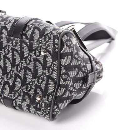 Christian Dior Denim Monogram Charms Shoulder Bag Black 12 of 13