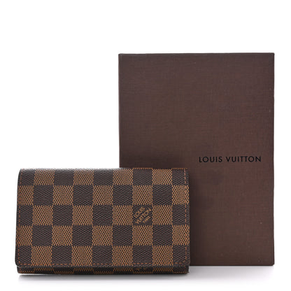 Louis Vuitton Damier Ebene Porte-Monnaie Billets Tresor Wallet 9 of 9
