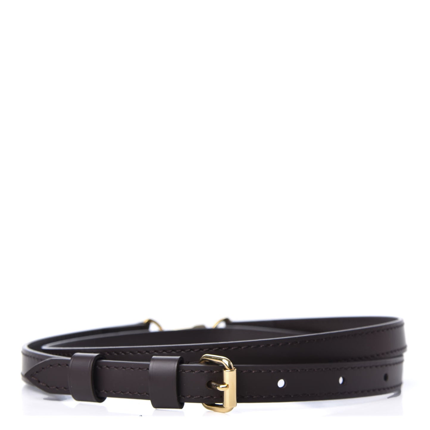 Calfskin 16mm Adjustable Shoulder Strap Brown