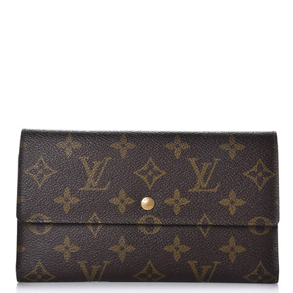 Louis Vuitton Monogram Porte Tresor International Wallet 1 of 10