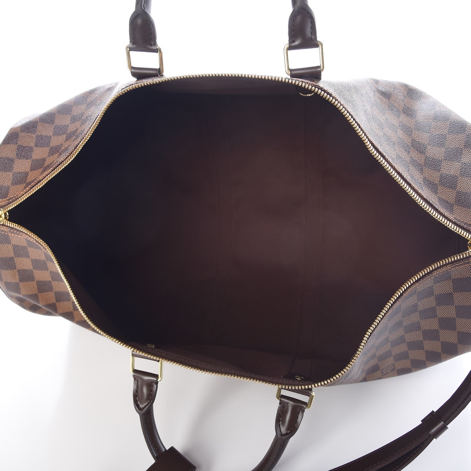 Louis Vuitton Damier Ebene Keepall Bandouliere 55 5 of 7