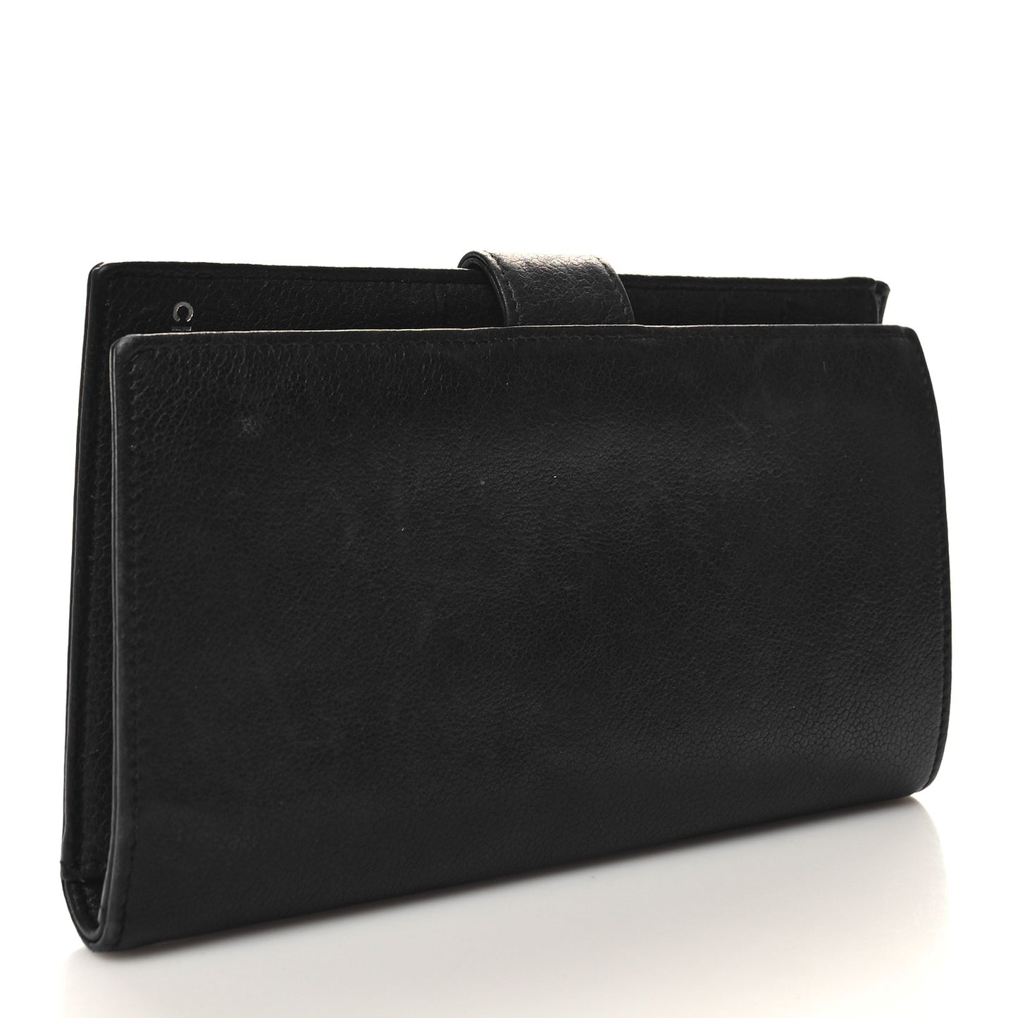 Caviar Timeless CC French Wallet Black