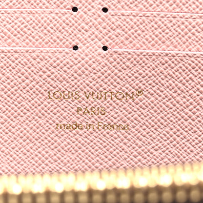 Louis Vuitton Monogram Clemence Wallet Rose Ballerine 6 of 8