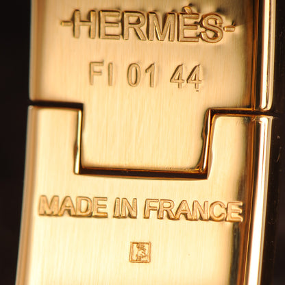 Hermes Enamel Narrow Clic Clac H Bracelet PM Vert Bleuete 4 of 4