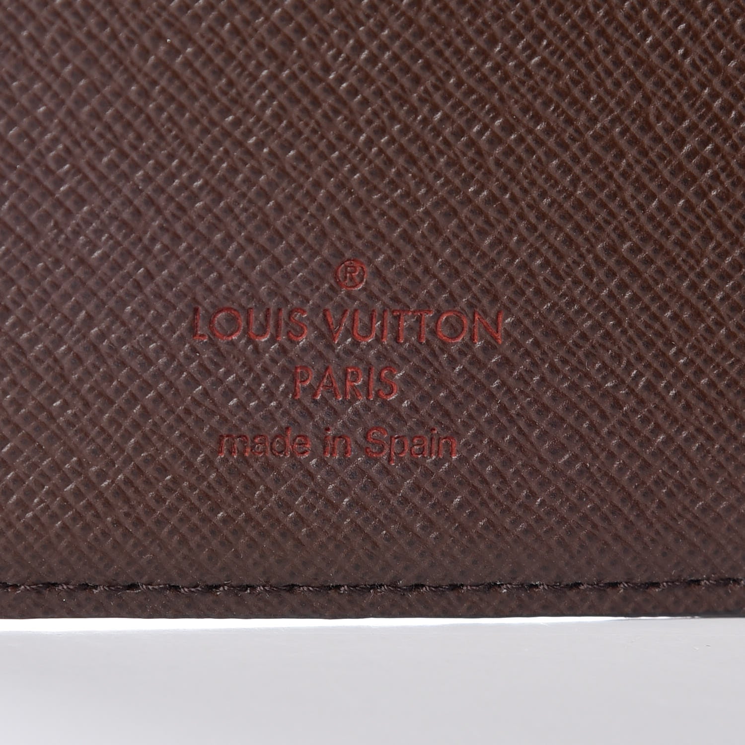 Louis Vuitton Damier Ebene Small Ring Agenda Cover 6 of 8